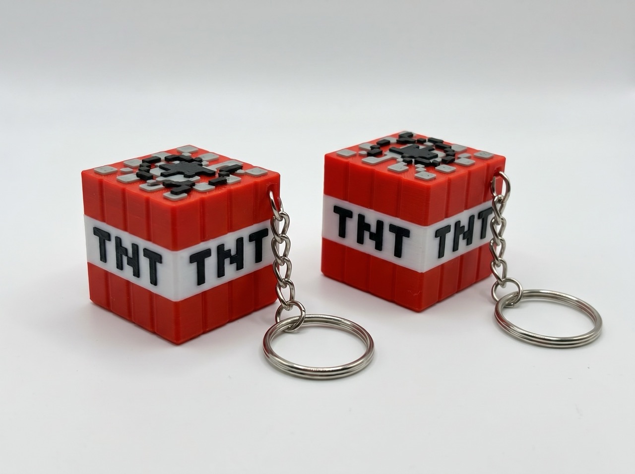 3D keychain TNT block